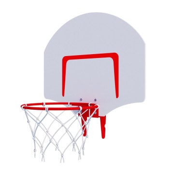 venkovní basketbalový koš na prolézačku